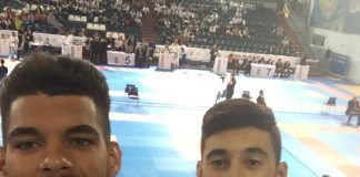 José Dearriba y Damián Aisa realizan una gran actuación en el Campeonato de España de Karate