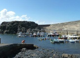 El Gobierno de Canarias adquiere una grúa fija para el puerto de El Cotillo el cotillo