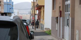 Operación policial en la calle Libertad de Puerto del Rosario