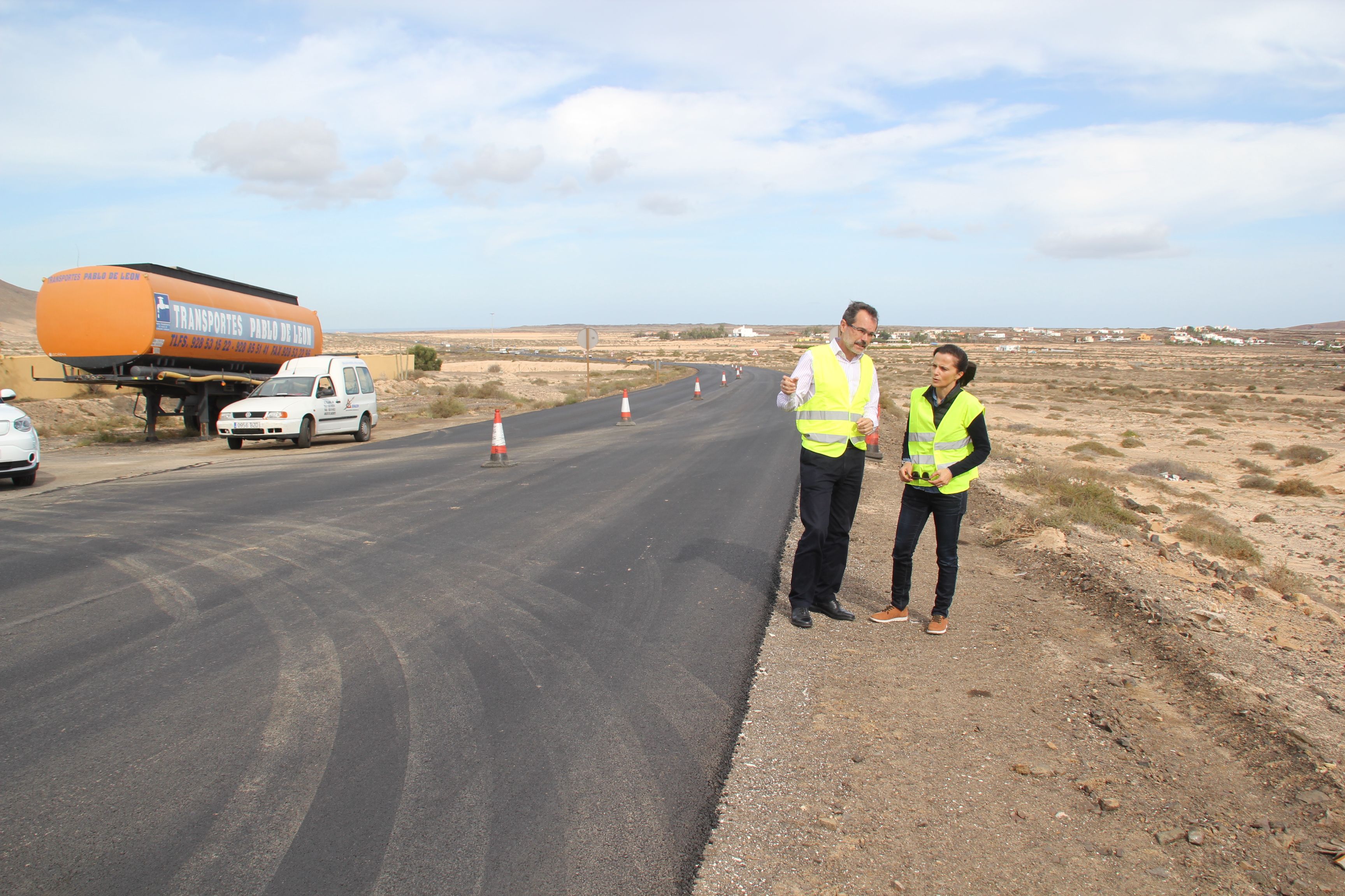 Obras de mejora en carreteras de La Asomada, Puerto del y - Radio Sintonía