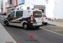 Policía Nacional en Puerto del Rosario, Fuerteventura. Imagen de archivo