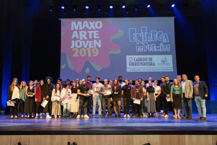 El Cabildo Insular de Fuerteventura premia a los jóvenes talentos en la Gala MaxoArte 2019