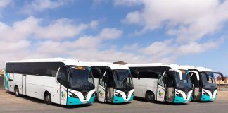 antigua transporte escolar