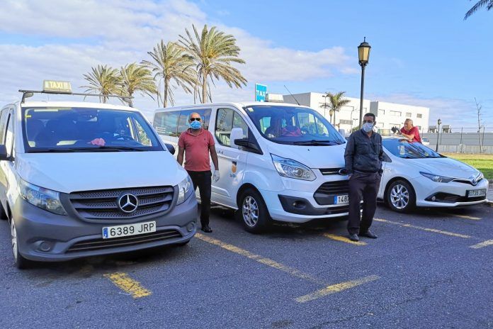 Taxistas de La Oliva taxi ayudas canarias