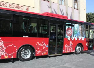 Guagua en Puerto del Rosario