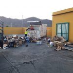 Imagen de acumulación de residuos en Tuineje