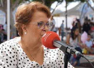 Nina Rodríguez Noda, presidenta de la Asociación de la Pequeña y Mediana Empresa de Tuineje "La Gavia"