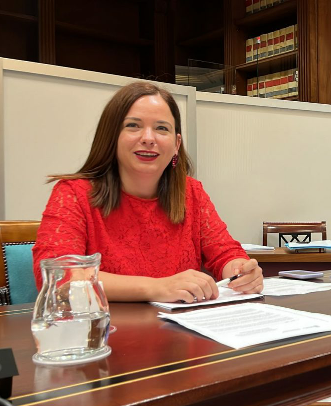 Carla Vallejo, viceconsejera de Justicia del Gobierno de Canarias