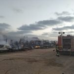 Incendio en Punta Jandía