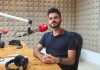 Álvaro Moro Lorenzo en los estudios de Radio Sintonía