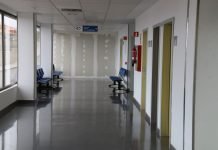 Pasillo de Centro Hospitalario