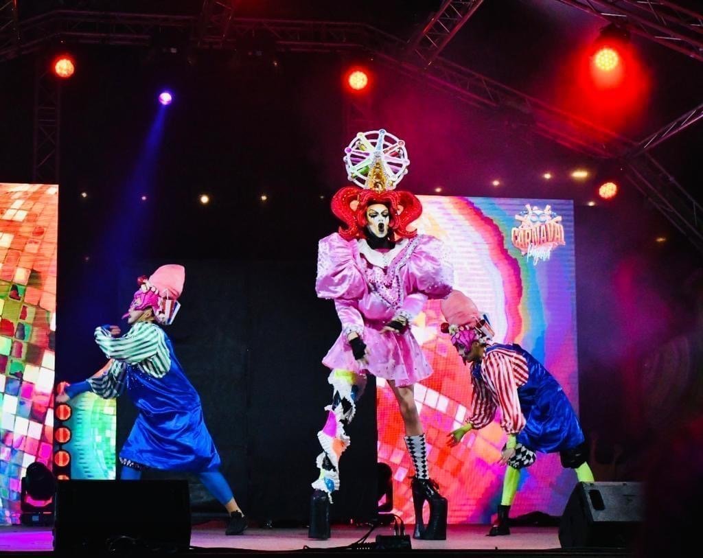 Imagen de un acto en el Carnaval de Pájara 2023