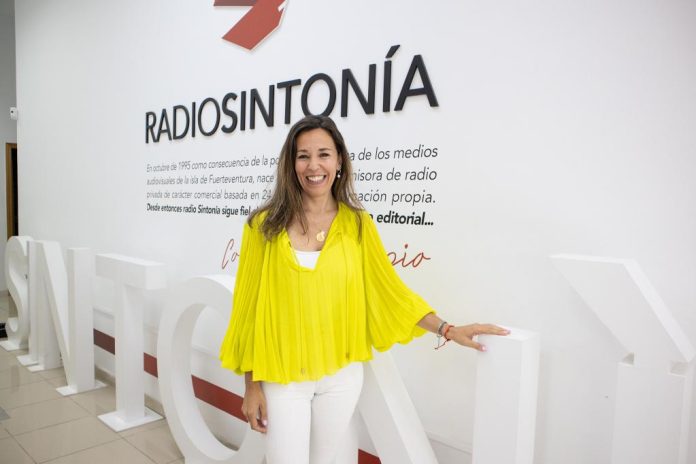 Jessica de León, candidata del Partido Popular a la presidencia del Cabildo de Fuerteventura