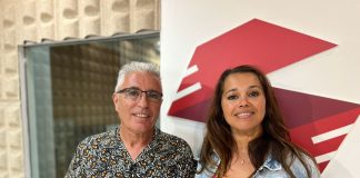 Sonia Álamo y Jesús Martínez,  integrantes de la lista al Cabildo por la Coalición Fuerteventura Avanza/Nueva Canarias