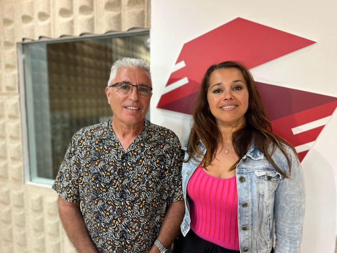 Sonia Álamo y Jesús Martínez,  integrantes de la lista al Cabildo por la Coalición Fuerteventura Avanza/Nueva Canarias
