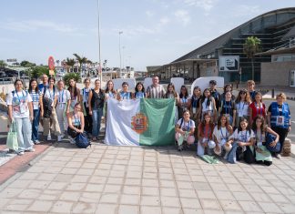 Estudiantes de camino a Irlanda