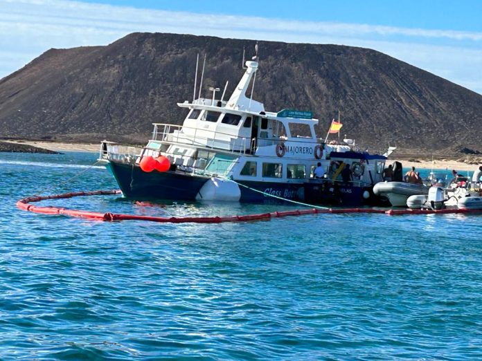 Accidente del Majorero, barco que une Corralejo con Lobos