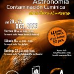 Cartel De la tierra al universo