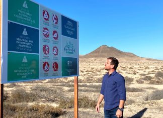 ‘La Oliva Actitud Ambiental’ busca sensibilizar a la población con el entorno natural Barranco del Jable en el municipio de La Oliva