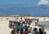 Protesta en Corralejo ante las investigaciones de tierras raras en Fuertventura