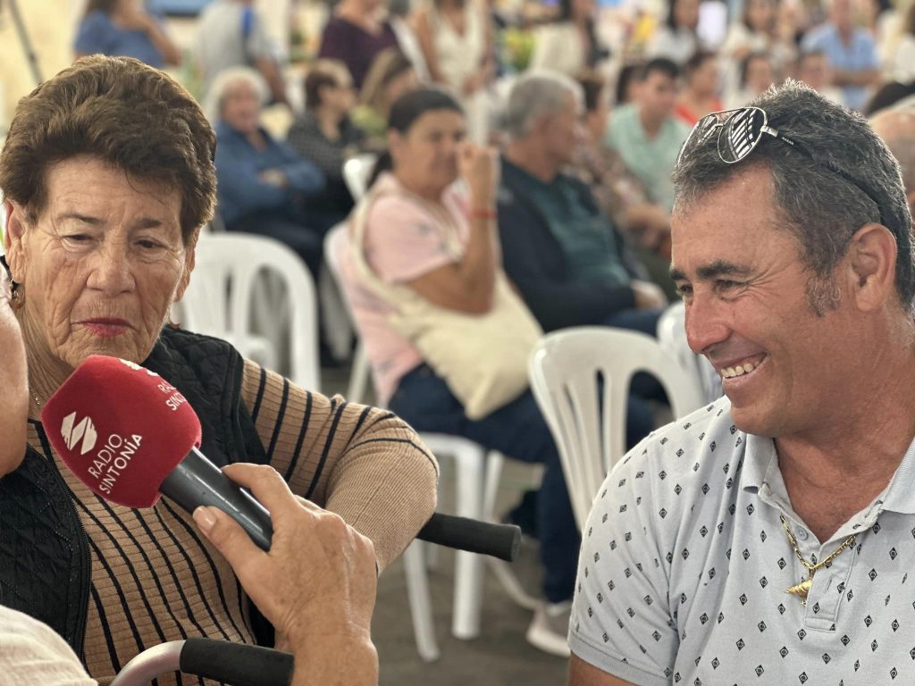 Cristina Morera acompañada de su hijo en Feaga 2024