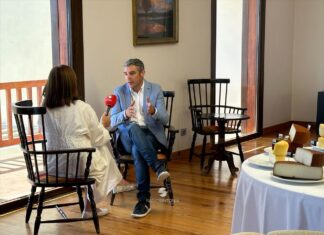 Narvay Quintero consejero de Agricultura, Ganadería, Pesca y Soberanía Alimentaria