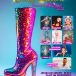 Cartel de la Gran Gala Drag Queen del Carnaval de Antigua 2025