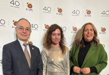 El Embajador de España en Berlín, Pascual Navarro, y la Secretaria de Estado de Turismo (SET), Rosario Sánchez Grau, y la consejera de Turismo de Fuerteventura, Marlene Figueroa