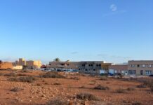 Lugar próximo a la ubicación prevista para la antena de telefonía móvil en Antigua