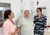 La educación inclusiva en Canarias «no existe» Marusa Hernández, Simón Marino y Natalia Santana en las instalaciones de Radio Sintonía