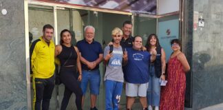 Participantes del programa Un mundo sin barreras-Radio Sintonía