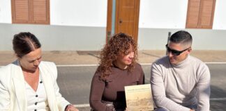 Descubrimos a qué sabe Betancuria Marusa Hernández, Verónica Estupiñan y Omar Reyes en La rosa de Fuerteventura