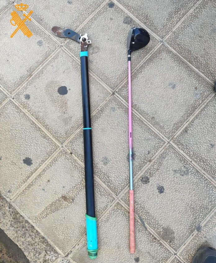 Objetos incautados por la Guardia Civil Objetos incautados por la Guardia Civil