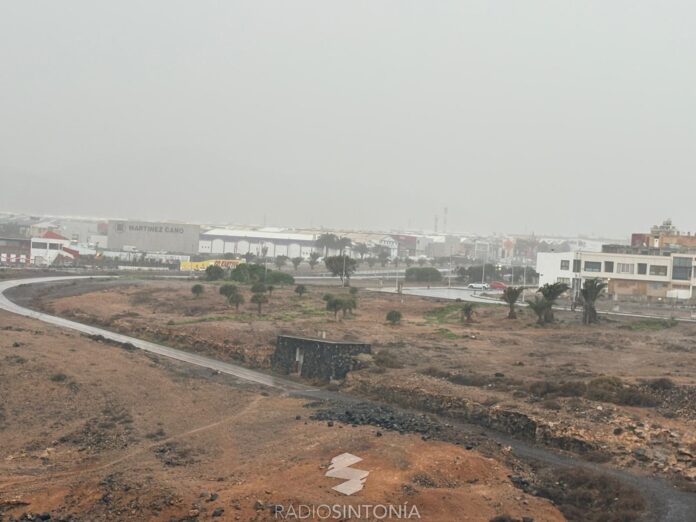 Imagen de la borrasca Claudia en Fuerteventura-Radio Sintonía Imagen de la borrasca Claudia en Fuerteventura-Radio Sintonía
