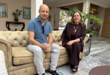 El director Comercial de TUI Nordic, Tommy Serban y la consejera Marlene Figueroa-Cabildo de Fuerteventura