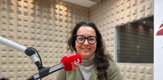 Omaira Darias en los estudios de Radio Sintonía-Radio Sintonía
