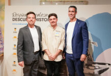 David Fajardo, Endika Grangel e Isaí Blanco en Fitur 2026 | Ayuntamiento de La Oliva