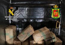 Interceptados más de 850 kilos de hachís en Fuerteventura