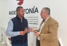 Enrique Pérez, consejero de Residuos del Cabildo de Fuerteventura y Santiago Travieso-Radio Sintonía