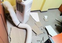 Derrumbe del techo en la Oficina de la Fiscalía en Puerto del Rosario-Comisiones Obreras