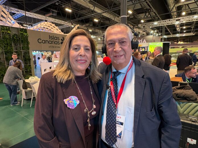 Marlene Figueroa y Santiago Travieso en Fitur 2026 | Radio Sintonía