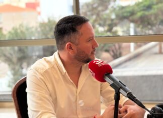 David Herrera participando en un foro de Radio Sintonía