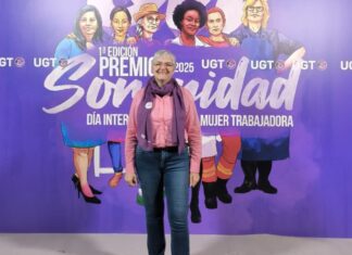 Mirna Ortega, secretaria de Igualdad de UGT Canarias