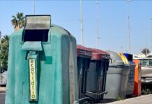 Contenedores de basura en Puerto del Rosario | Radio Sintonía