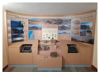 La Cueva del Llano, entre las prioridades del Cabildo en el Plan Estratégico de modernización de centros y museos Imagen de instalación en la Cueva del Llano-Cabildo de Fuerteventura