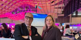 Santiago Travieso junto a Marlene Figueroa-Radio Sintonía