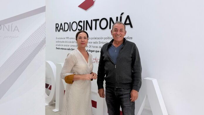 Juan Miguel Cubas junto a Marusa Hernández | Radio Sintonía