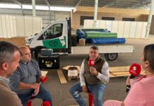 Iván Rodríguez, Armando Melián, Enrique Pérez y Marusas Hernández-Radio Sintonía