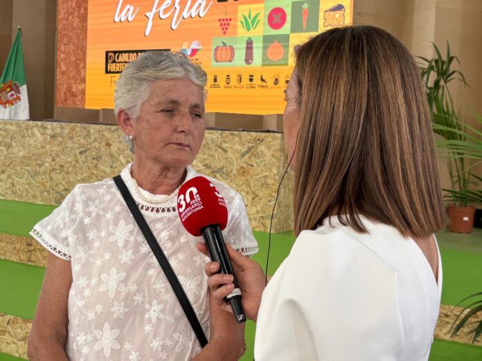 Ángeles Valdivia, agricultora homenajeada en Feaga 2026