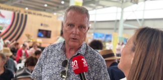 Antonio Cabrera en el homenaje a Juanito de Saá